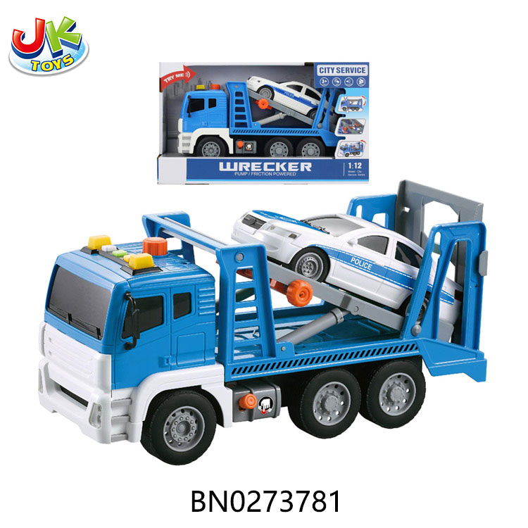 1:12 FRICTION TRUCK W/SOUND,LIGHT toys