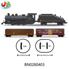 ALLOY RAILTRACK TRAIN ,LIGHTS, TRAIN SOUNDS,SMOKE NEED WATER