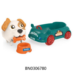 FUN DOGGY CAR W/DOG,SOUND toys