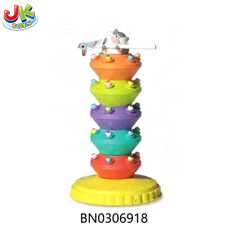 B/O STACKING GAME W/LIGHT,MUSIC toys