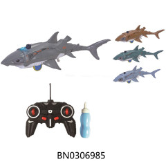 6 WAY R/C BUBBLE SHARK，3 COLORS MIXED toys