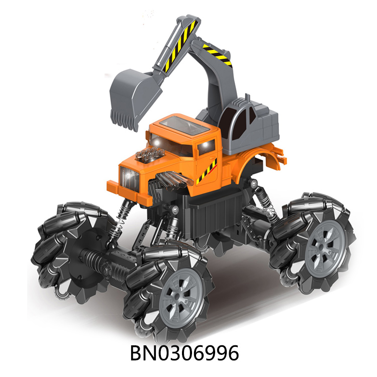 R/C 1:16 2.4G 9CH EXCAVATOR TRUCK W/LIGHT,SOUND toys