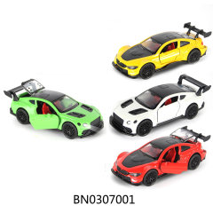 1:36 ALLOY PULL BACK CAR,2 ASST 4 COLOR MIXED toys