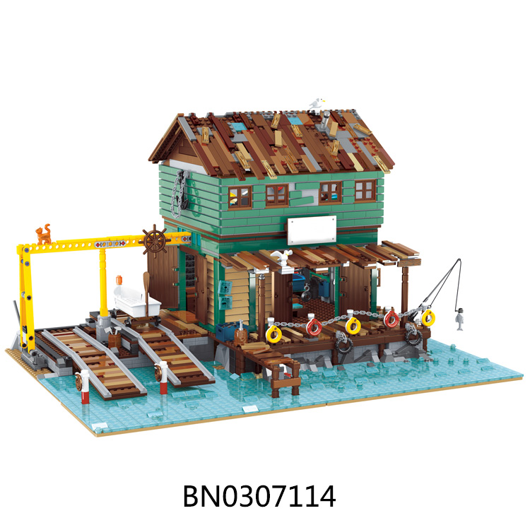 BUILDING BLOCKS,SHIP REPAIR YARD,3281PCS toys