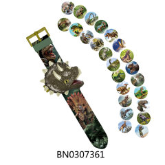 DINOSAUR PROJECTION WATCH W/ 4*AG3 BATTERY toys