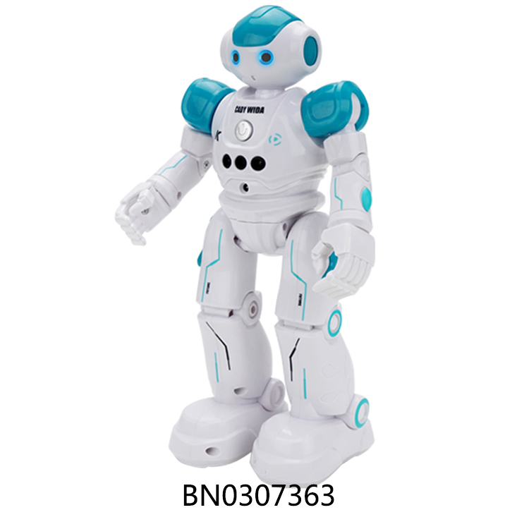 R/C ROBOT,BLUE/SILVER toys