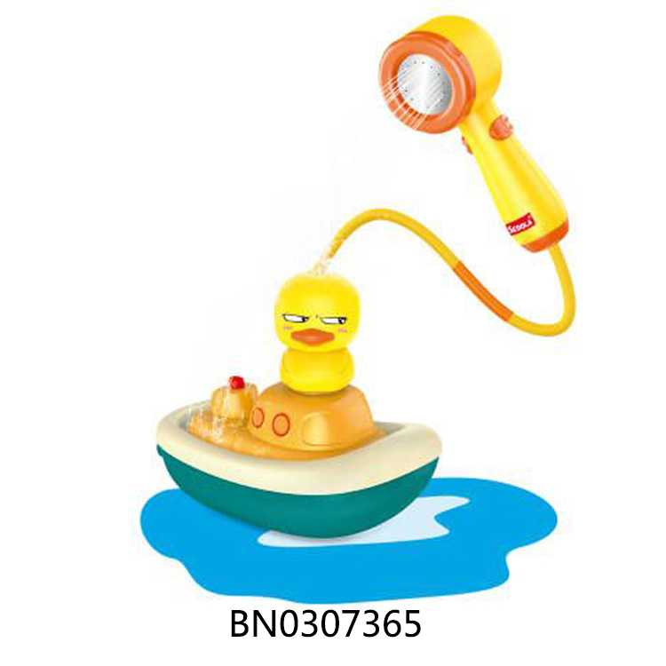 B/O DUCK SHOWER(3 PCS DUCK+SHOWER+PIRATE SHIP) toys