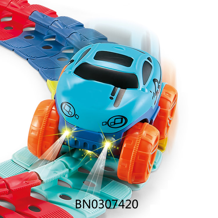 B/O CHANGEABLE TRACK,W/LIGHTS,46PCS toys