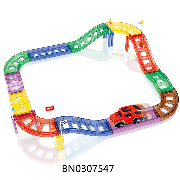 MAGNETIC BLOCKS,TRACK SET,27PCS toys