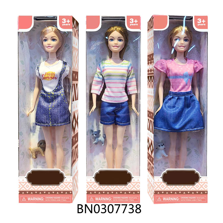 11.5"  BARBIE DOLL SET toys