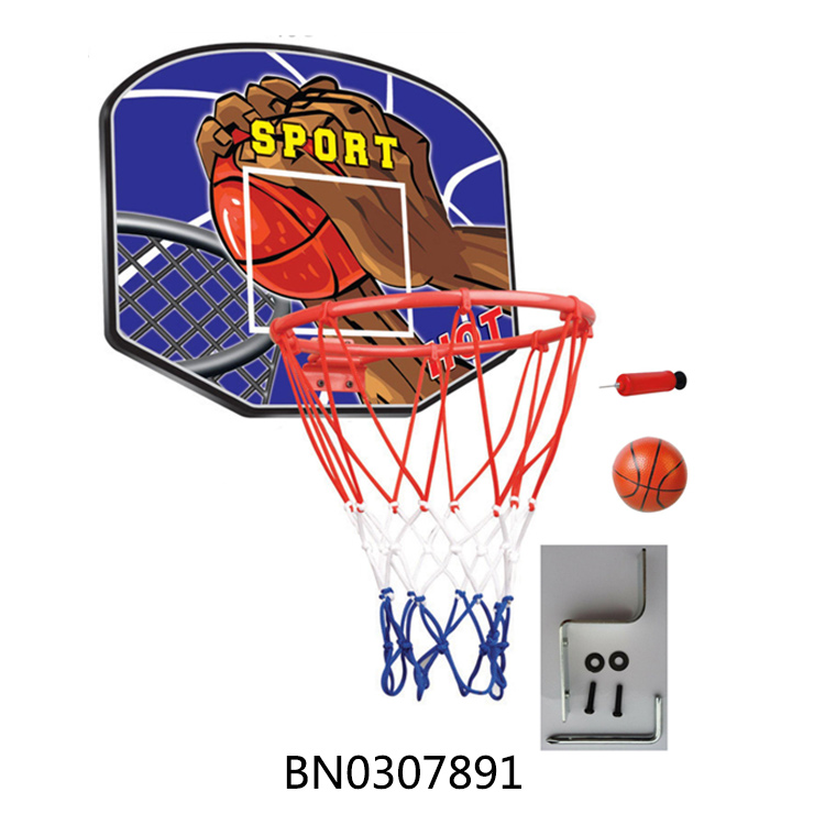 WALL-MOUNTED BASKETBALL RACK toys