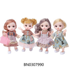 8 INCH BARBER DOLL SET,4 ASST MIXED toys