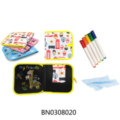 DRAWING BOARD+5PCS PEN+DUSTER CLOTH,3 MIXED ASST toys