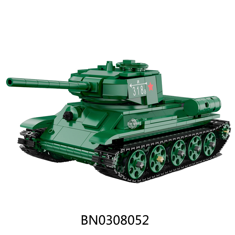  T34 MEDIUM TANK BLOCKS,722PCS  toys