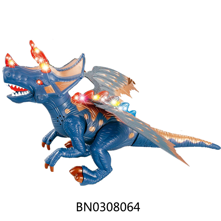 B/O REACTION VOICE CONTROLLED DINOSAUR W/LIGHT toys