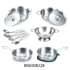 STAINLESS STEEL KITCHEN SET toys