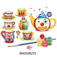 DIY CERAMIC KITCHEN SET,15PCS toys