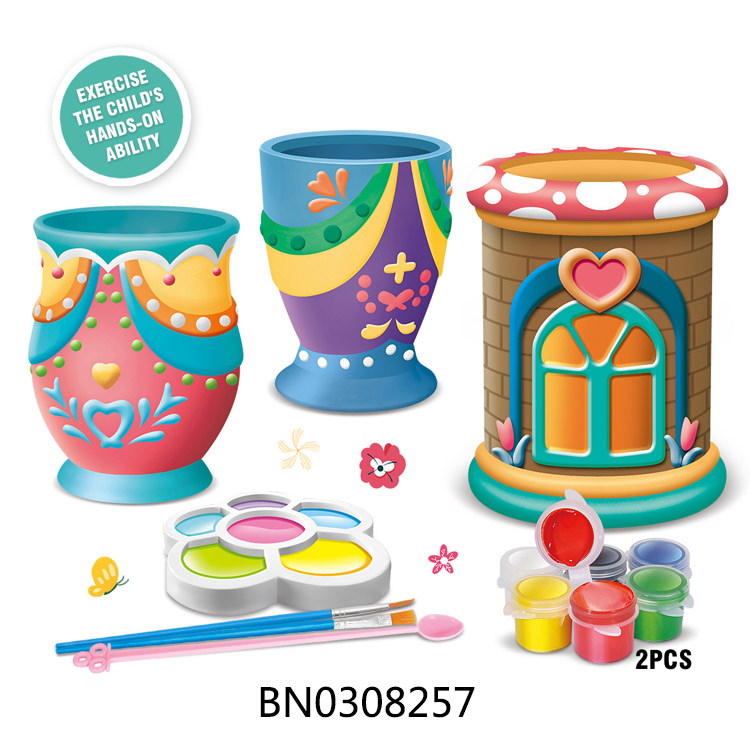 DIY CERAMIC KITCHEN SET,9PCS toys