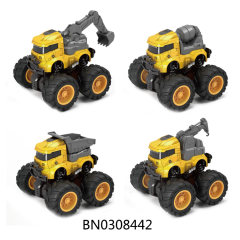 ALLOY FRICTION TRUCK,12PCS,4 ASST MIXED toys