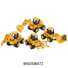 FRICTION ENGINEERING CAR,8PCS toys