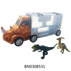 SLIDE DINOSAUR CAR，2 ASST MIXED toys