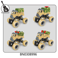 DIY PULL BACK CLIMBING MILITARY VEHICLES,8PCS toys