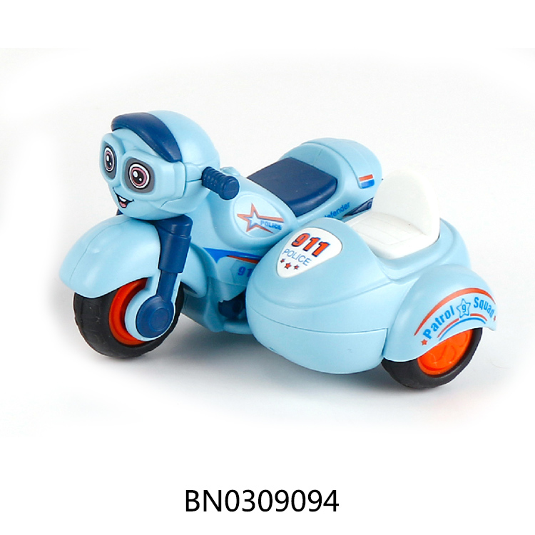 FRICTION POLICE MOTORCYCLE,2 COLOR MIXED toys