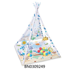 BABY TENTS W/MUSIC,W/20 PCS  BALL toys