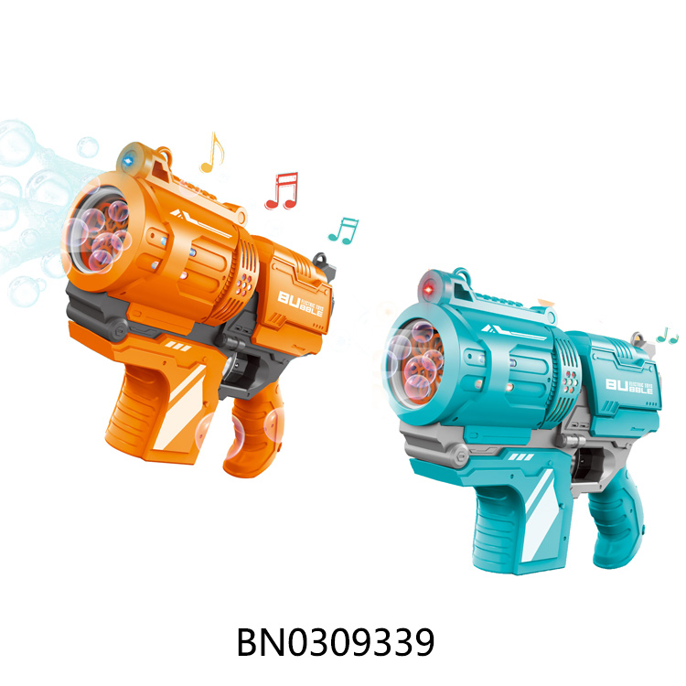 ELECTRIC 5 HOLE BUBBLE GATLING GUN toys