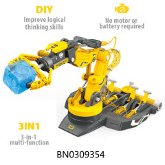 DIY 3 IN 1 HYDRAULIC ROBOT toys