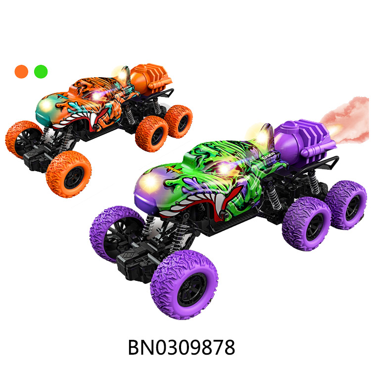 1:16 SIX-WHEEL REMOTE CLIMBING CAR WITH SPRAY-4 DRIVE / GATOR SHEEL  toys