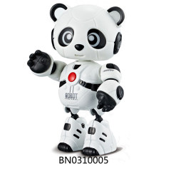 INDUCTION ALLOY ROBOT PANDA W/LIGHT,MUSIC,USB toys