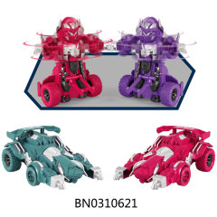 PULL BACK TRANSFORMERS,12PCS,RED/GREEN/PURPLE 3 COLORS MIXED toys