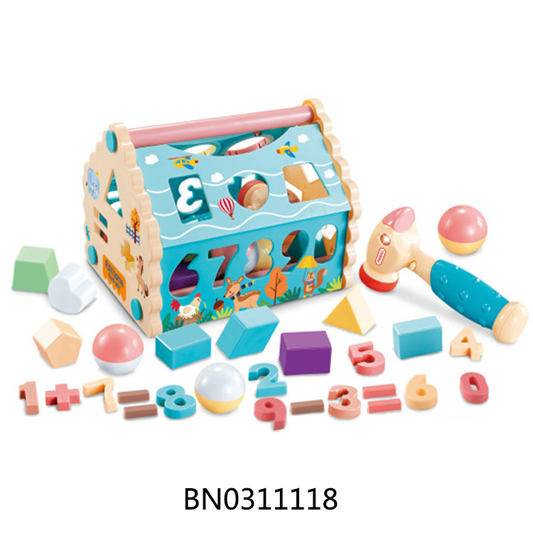 PUZZLE BUILDING BLOCKS HAMMERBALL HOUSE  toys