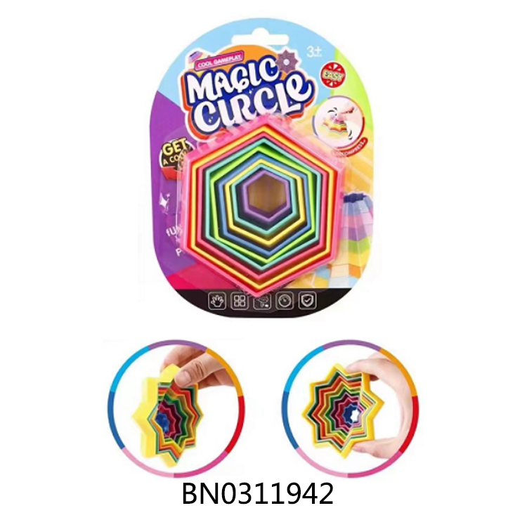 MAGIC CIRCLE,2 ASST,24PCS/BOX toys