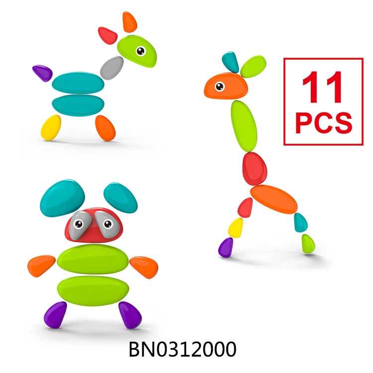 COLOR PEBBLE 11PCS toys