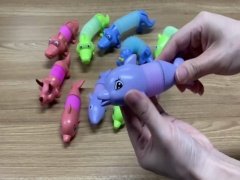 RETRACTABLE DINOSAUR 36PCS/BOX toys