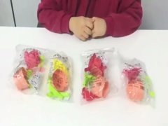 DIY BUBBLE FLOWER BUILDING BLOCKS (8PCS) ，4*BUBBLE WATER, 4 COLORS MIXED toys