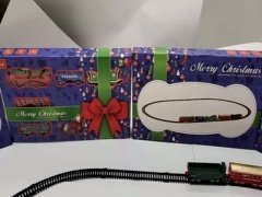 B/O CHRISTMAS TRAIN,W/LIGHTS toys