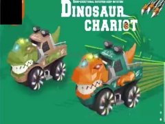 B/O DINOSAUR CAR,2COLORS(GREEN/ORANGE)