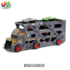 FOLDING FORWARD POWER TRANSPORTATION CAR,W/6ALLOY CAR,1MAP toys