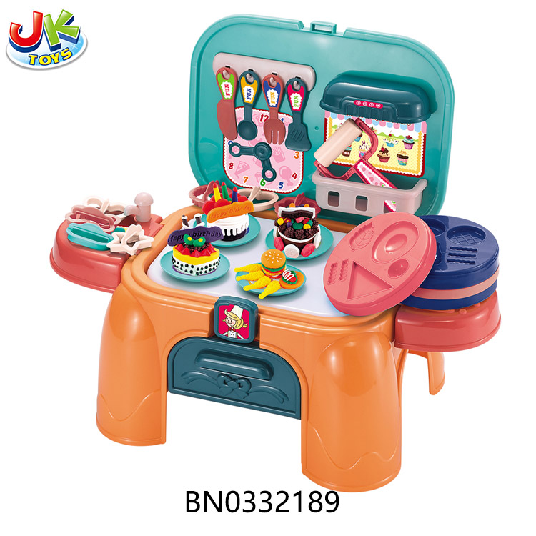 COLOUR MUD STORAGE SET,35PCS toys