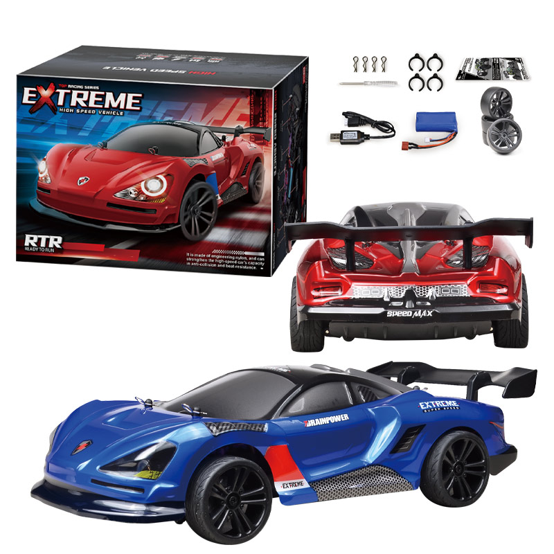 1:16 2.4GHz   R/C CAR BLUE/RED toys