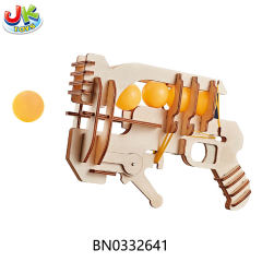 WOODEN PING PONG GUN SET toys