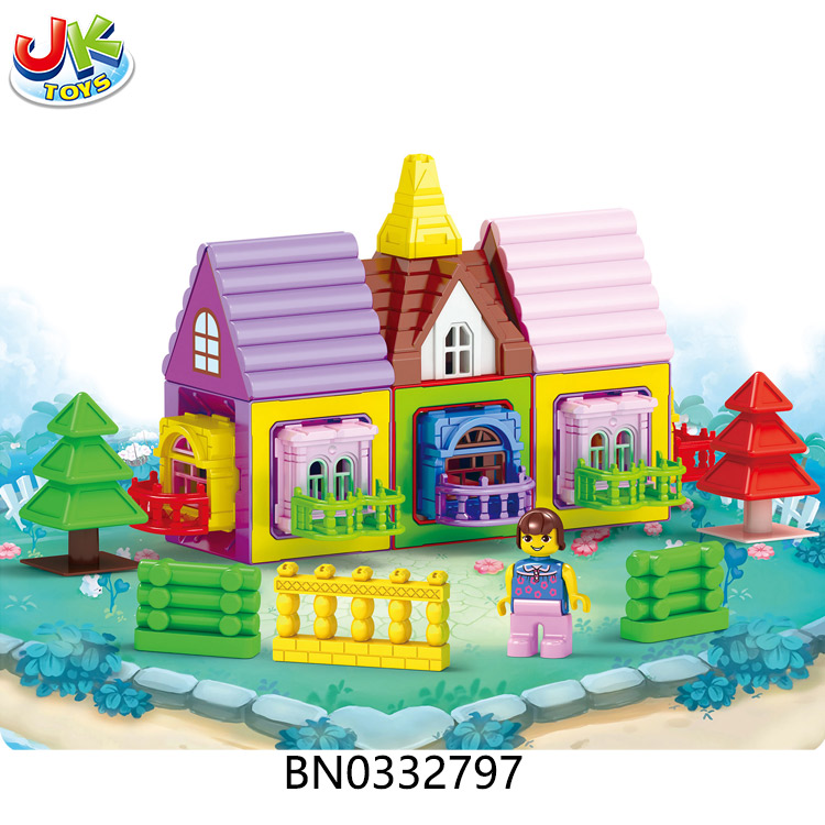 3D MAGNETIC BUILDING BLOCK,W/LIGHT,49PCS toys