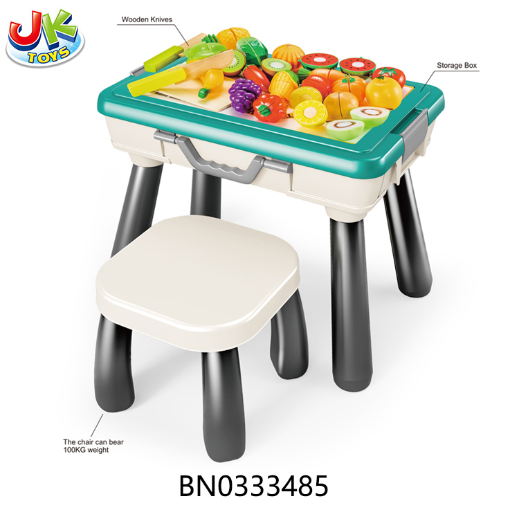 CUTTING FOOD STORAGE TABLE,32PCS toys