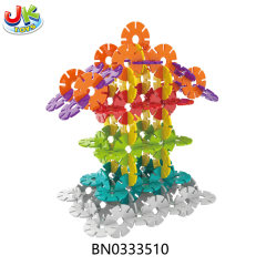 5CM LARGE SIZE SOFT RUBBER SNOWFLAKES BUILDING BLOCKS,352PCS