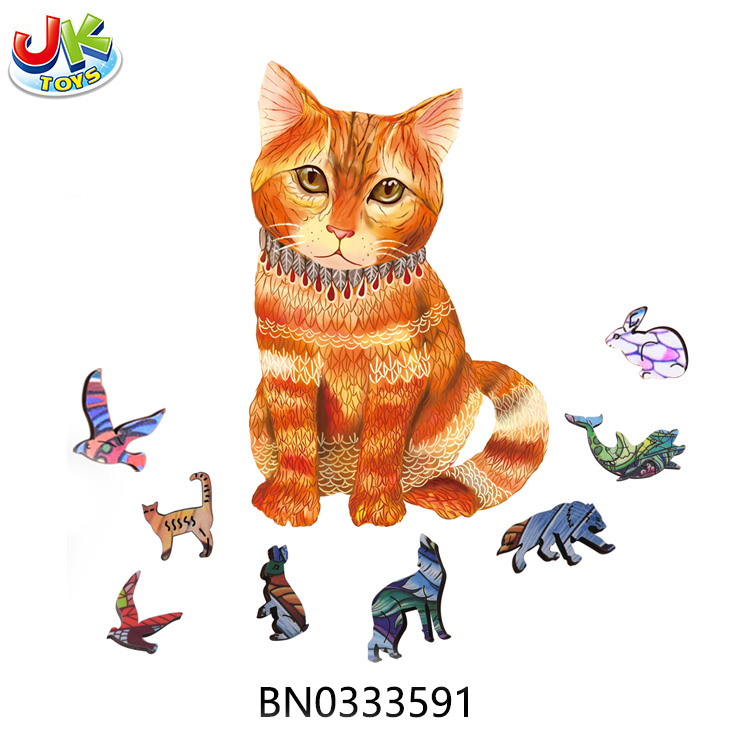 WOODEN PUZZLE,124PCS toys