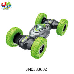 2.4G TWIST R/C STUNT CAR,W/LIGHT,SOUND,W/WATCH+USB,RED/GREEN/BLUE