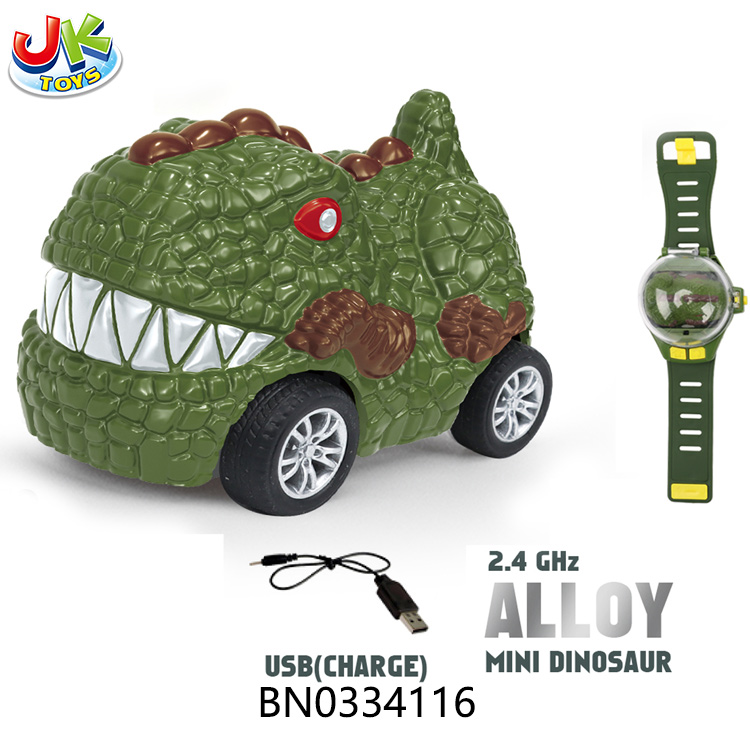 2.4G MINI ALLOY WATCH R/C CAR,W/LIGHTS,GREEN toys